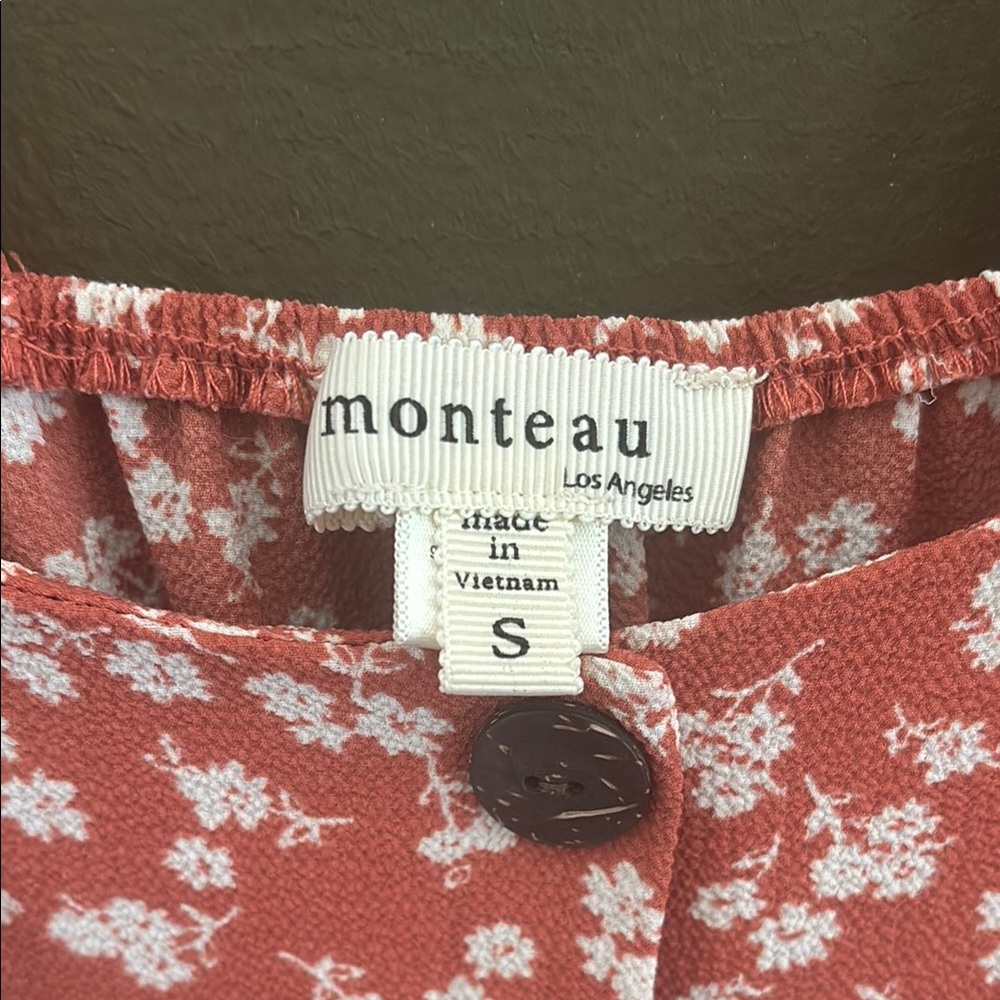 Monteau Floral Ruffled Maxi Sundress - Picture 2 of 7